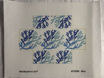 Blue Coral Brick Cover