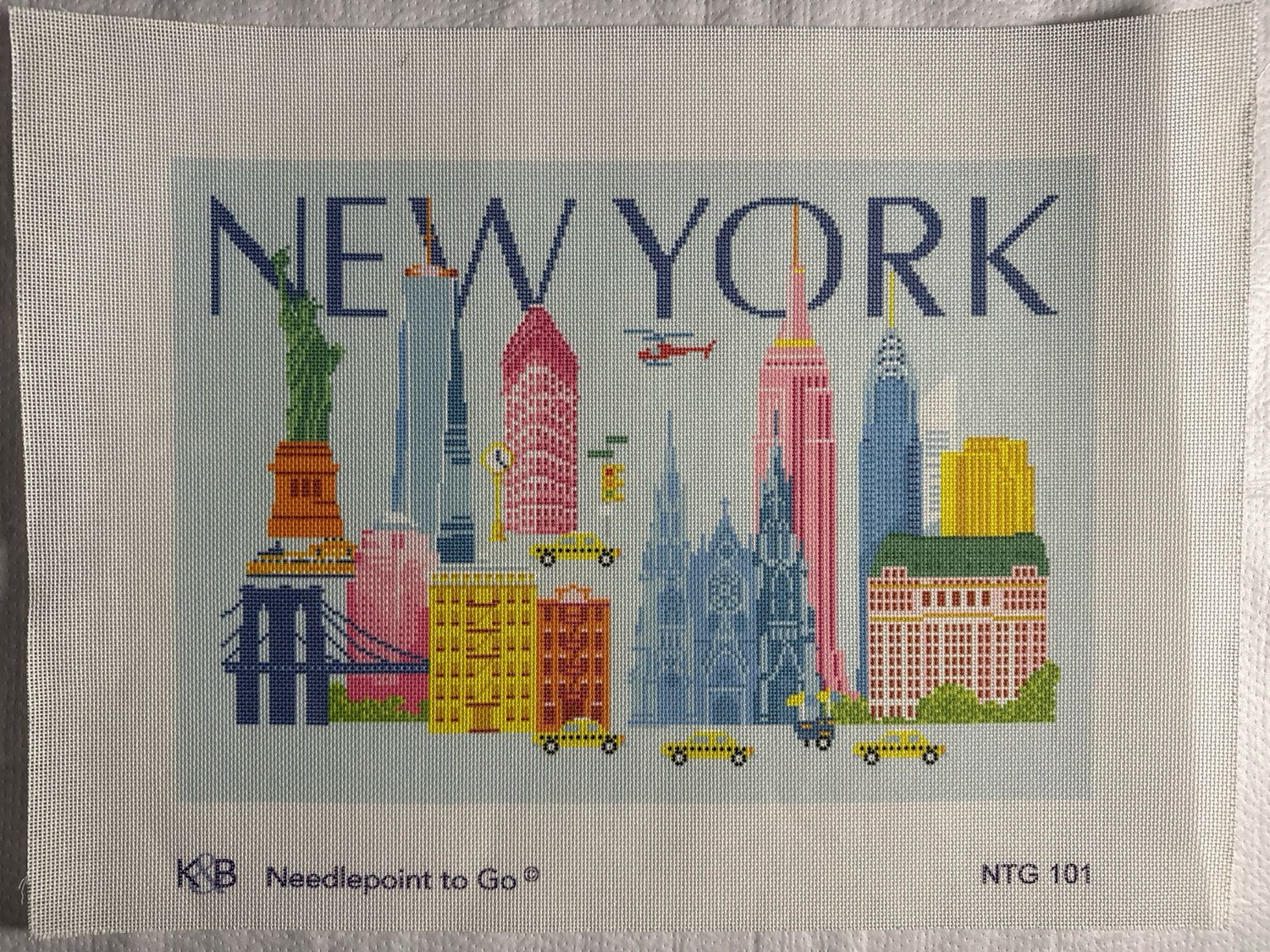 New York Travel Pillow