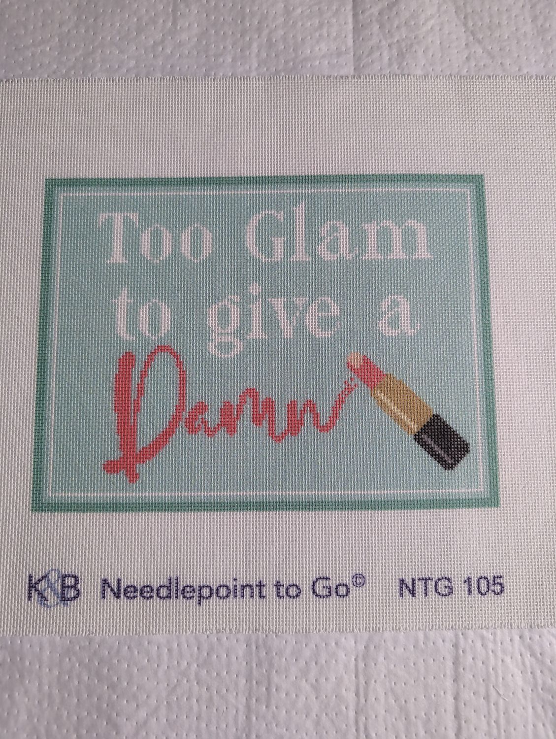 Too Glam to Give a Damn Turquoise
