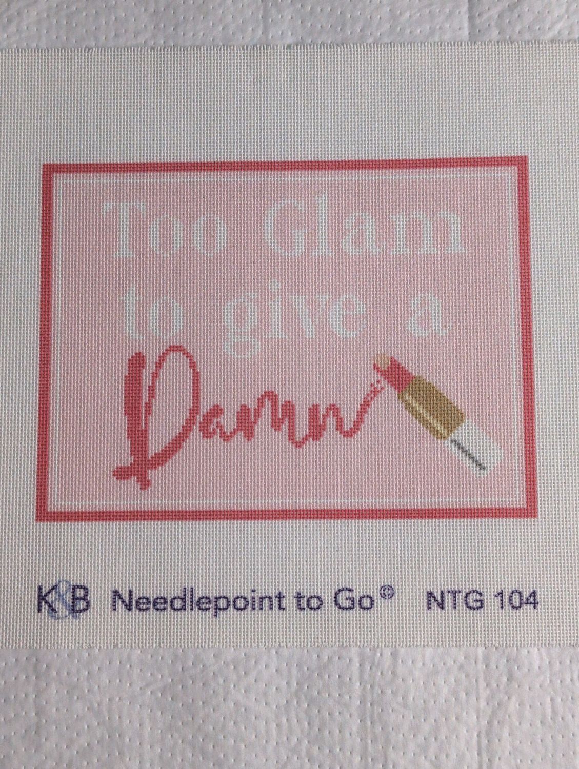 Too Glam to Give a Damn Pink