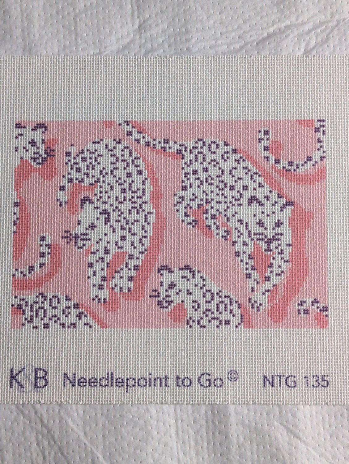 Leopard Clutch - Pink