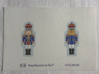Blue/Red Two Sided Nutcracker