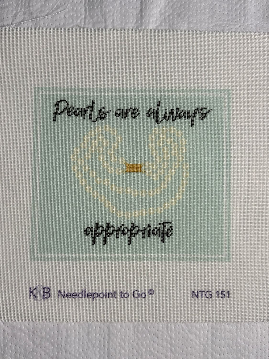 Pearls are Always Appropriate