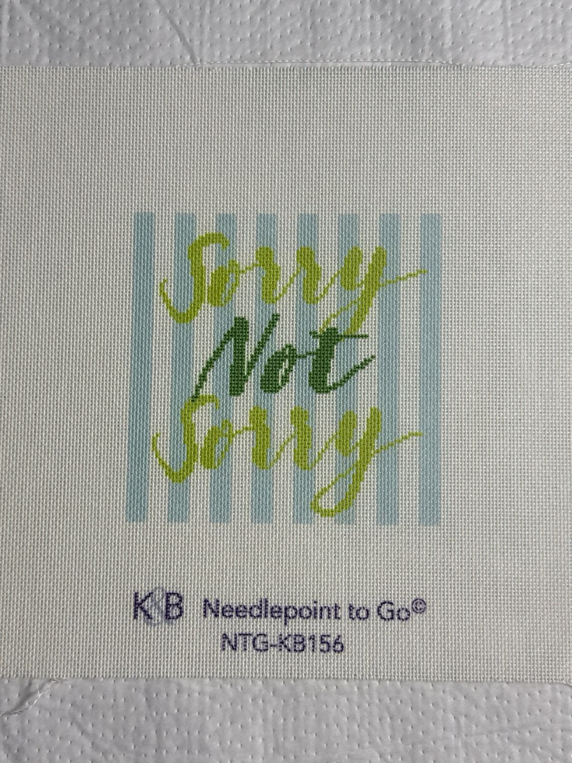 Sorry Not Sorry Stripe 18 count
