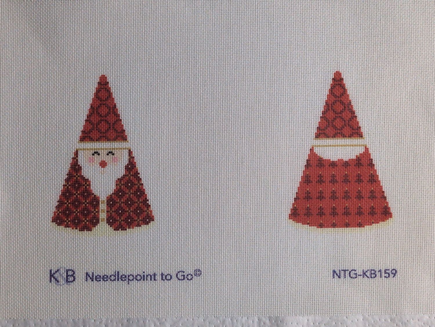 Red Circles Hat Santa Cone