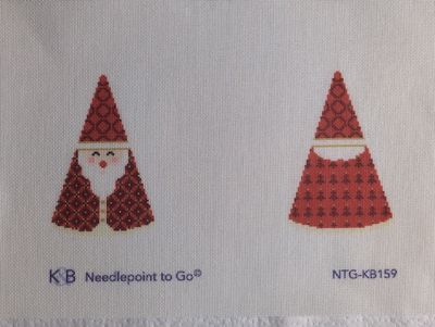 Red Circles Hat Santa Cone