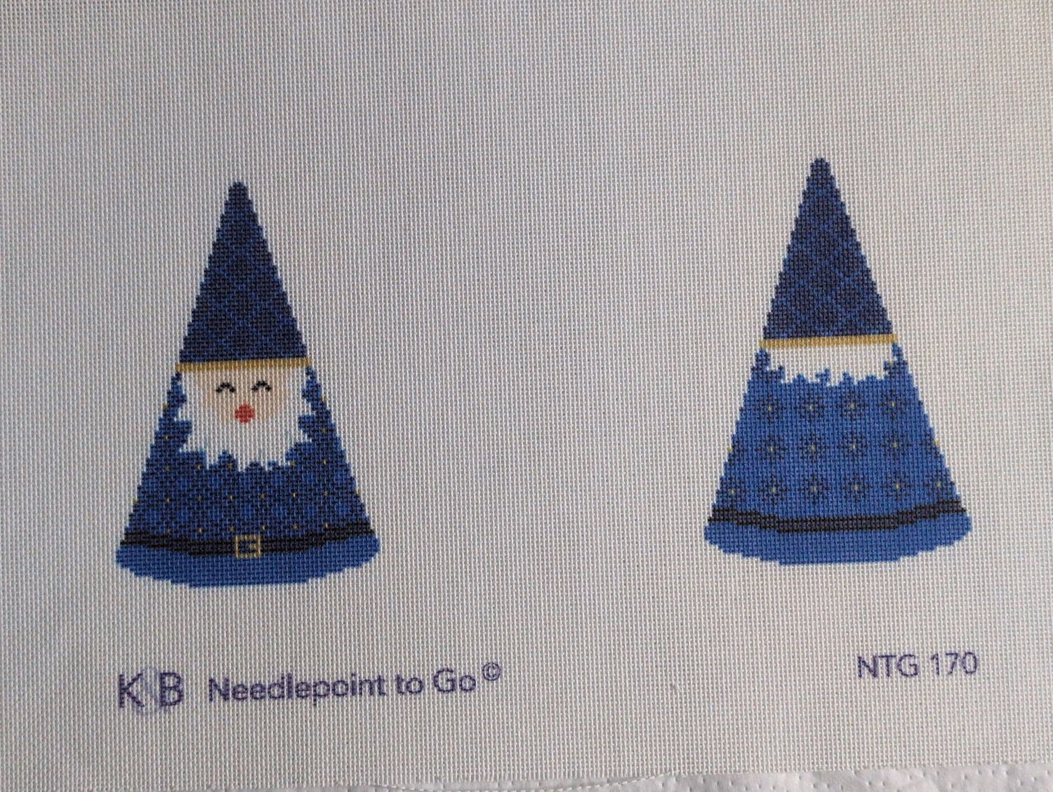 Navy Blue Santa Cone