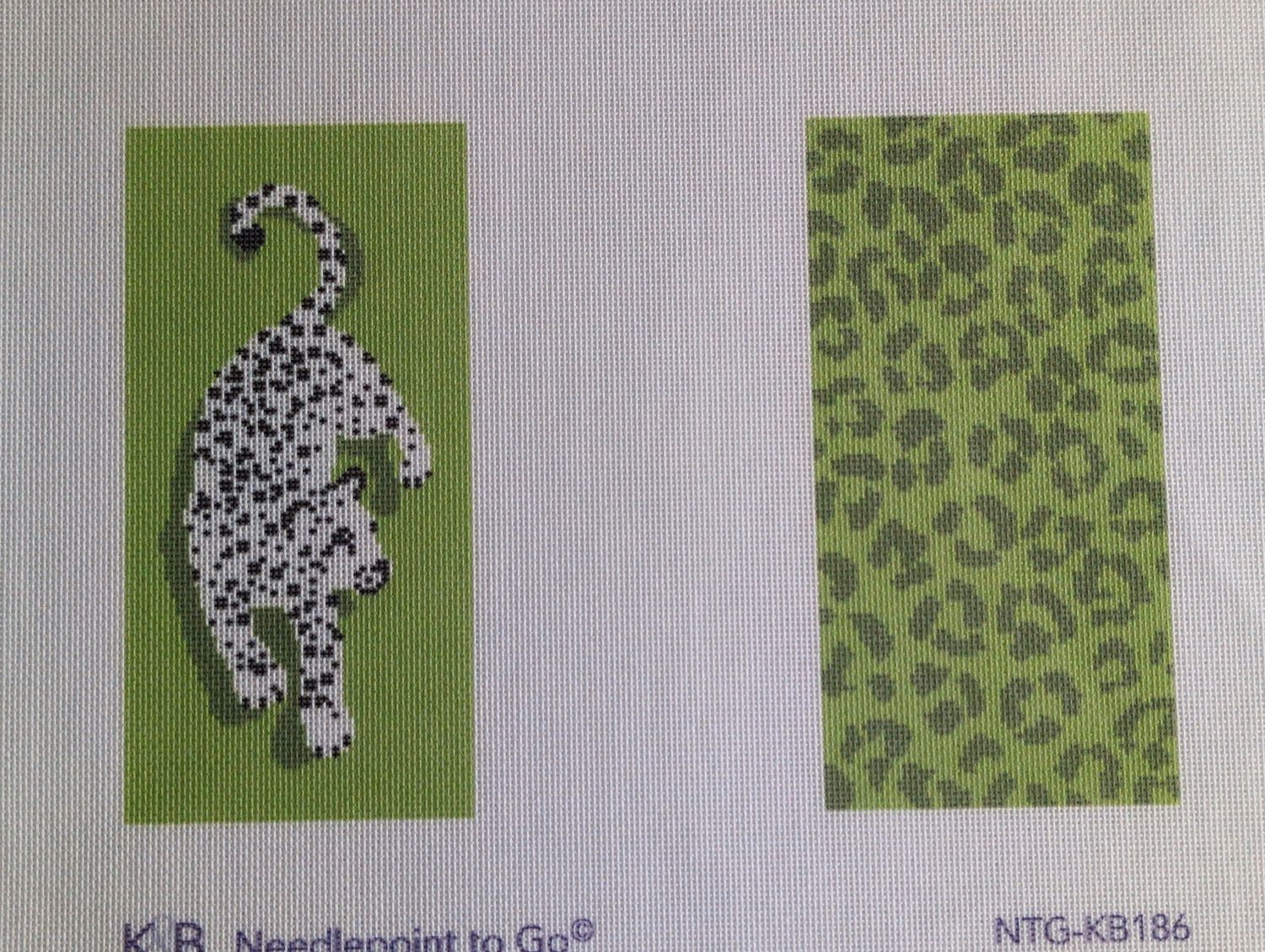 Leopard Eyeglass Case - Green