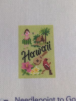 Hawaii Bag Charm Insert