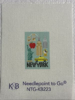 New York Bag Charm Insert