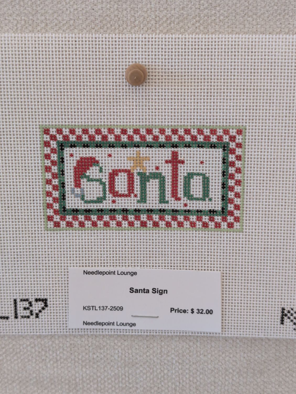 Santa Sign