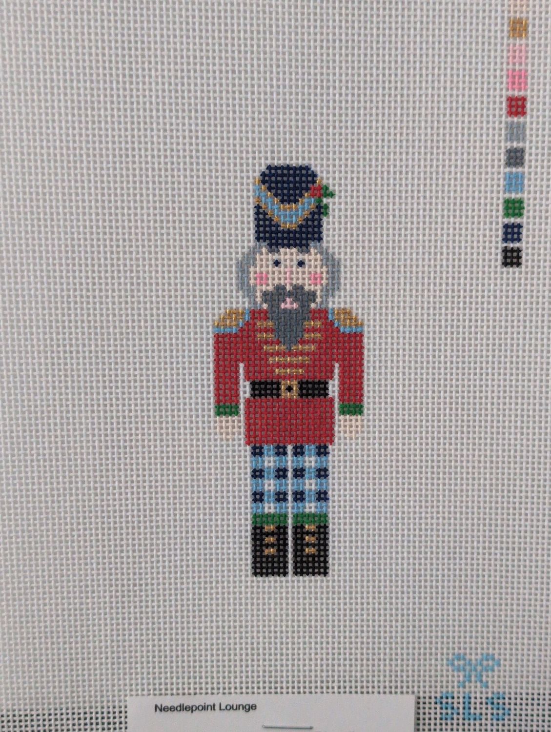Gingham Nutcracker Blue Pants