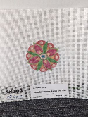 Botanica Flower - Orange and Pink