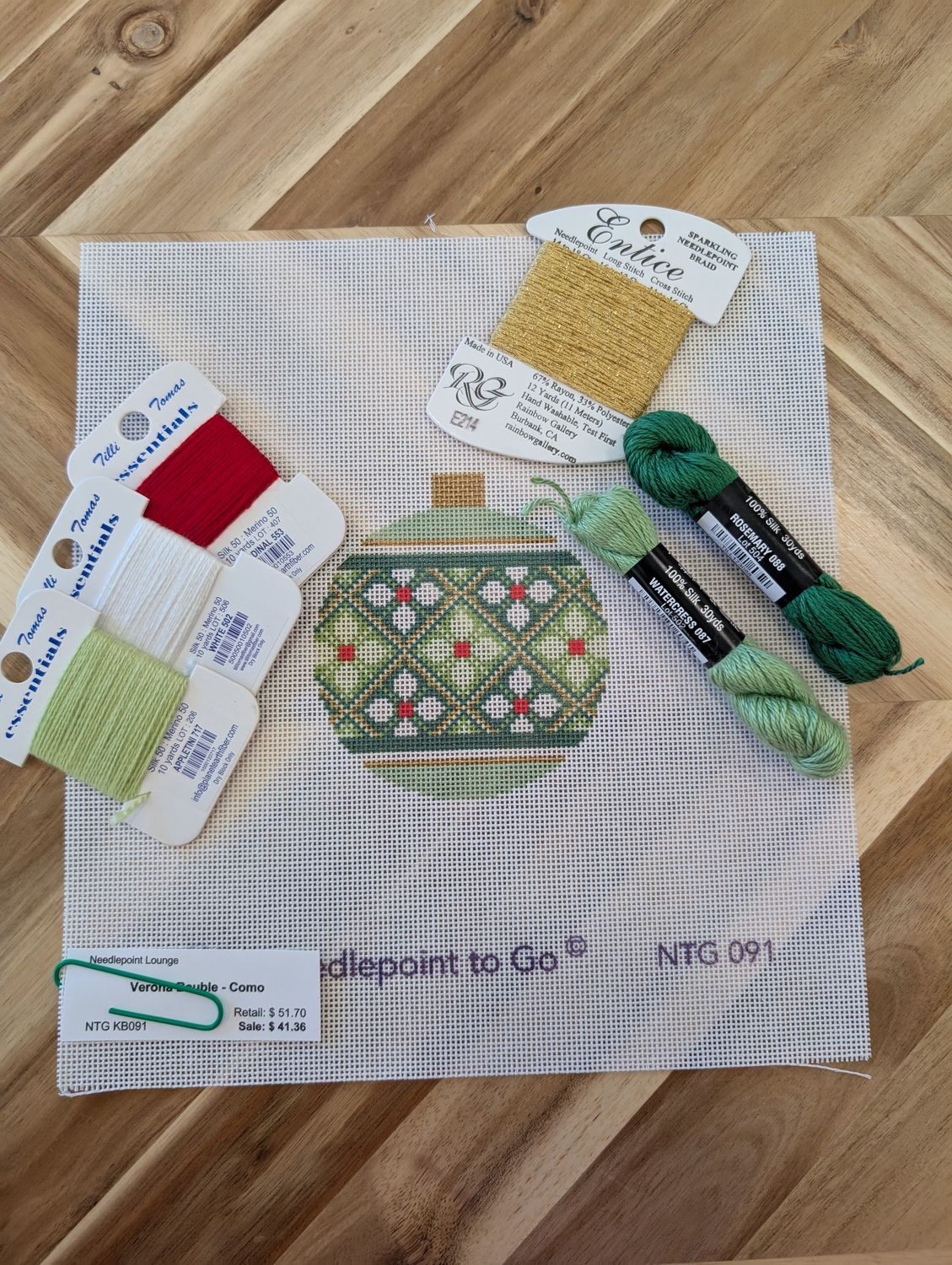 Verona Bauble - Como Kit