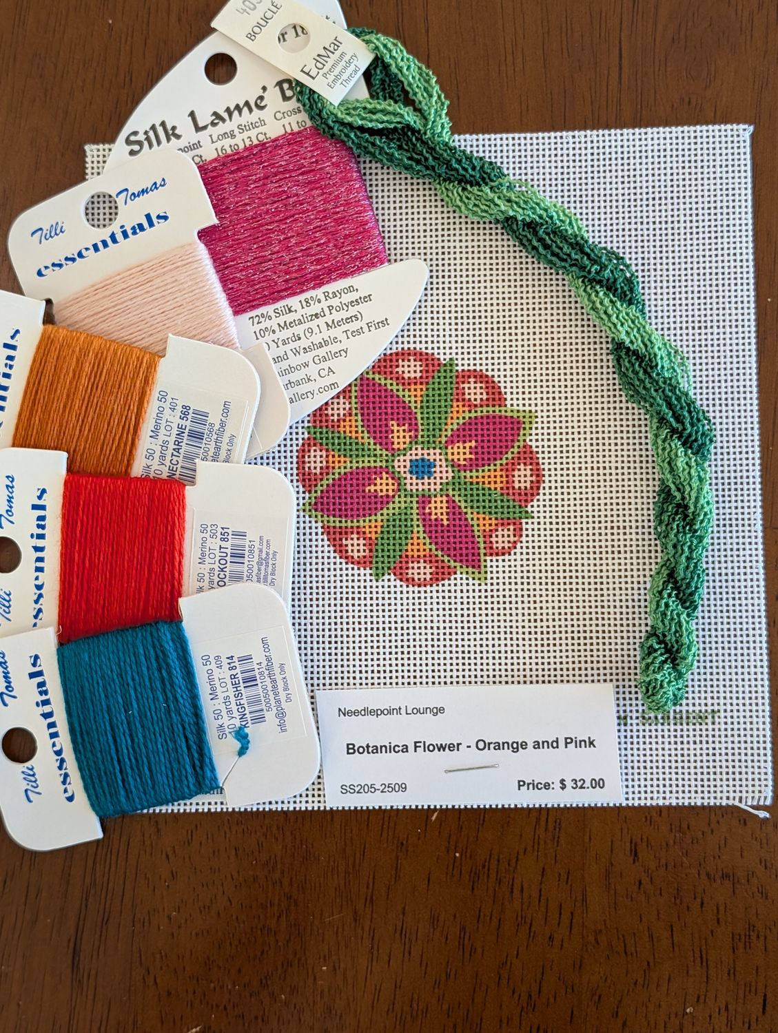 Botanica Flower - Orange and Pink Kit