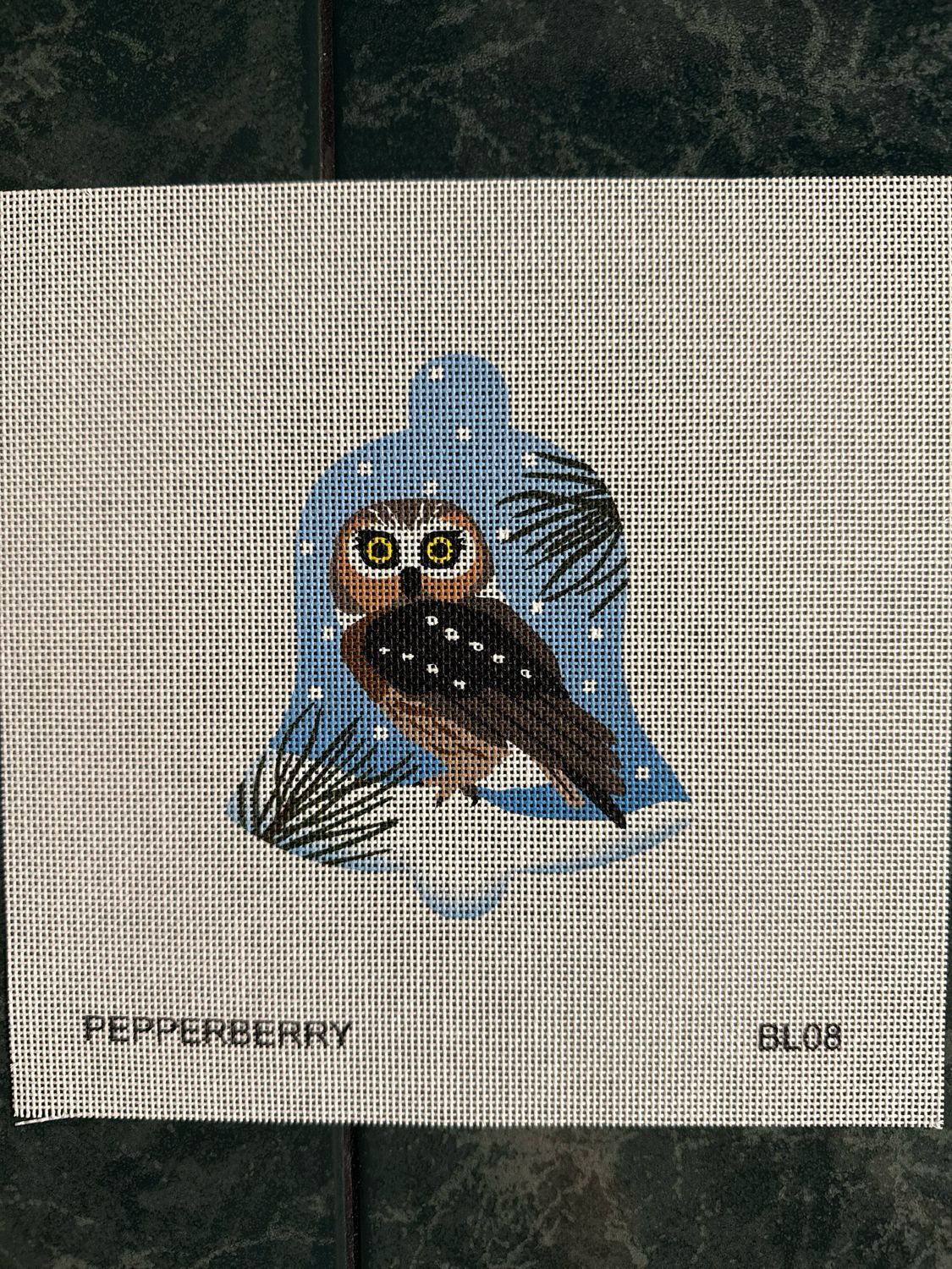 Saw-Whet Owl Snow Bell (18m, 4 x 4.75)