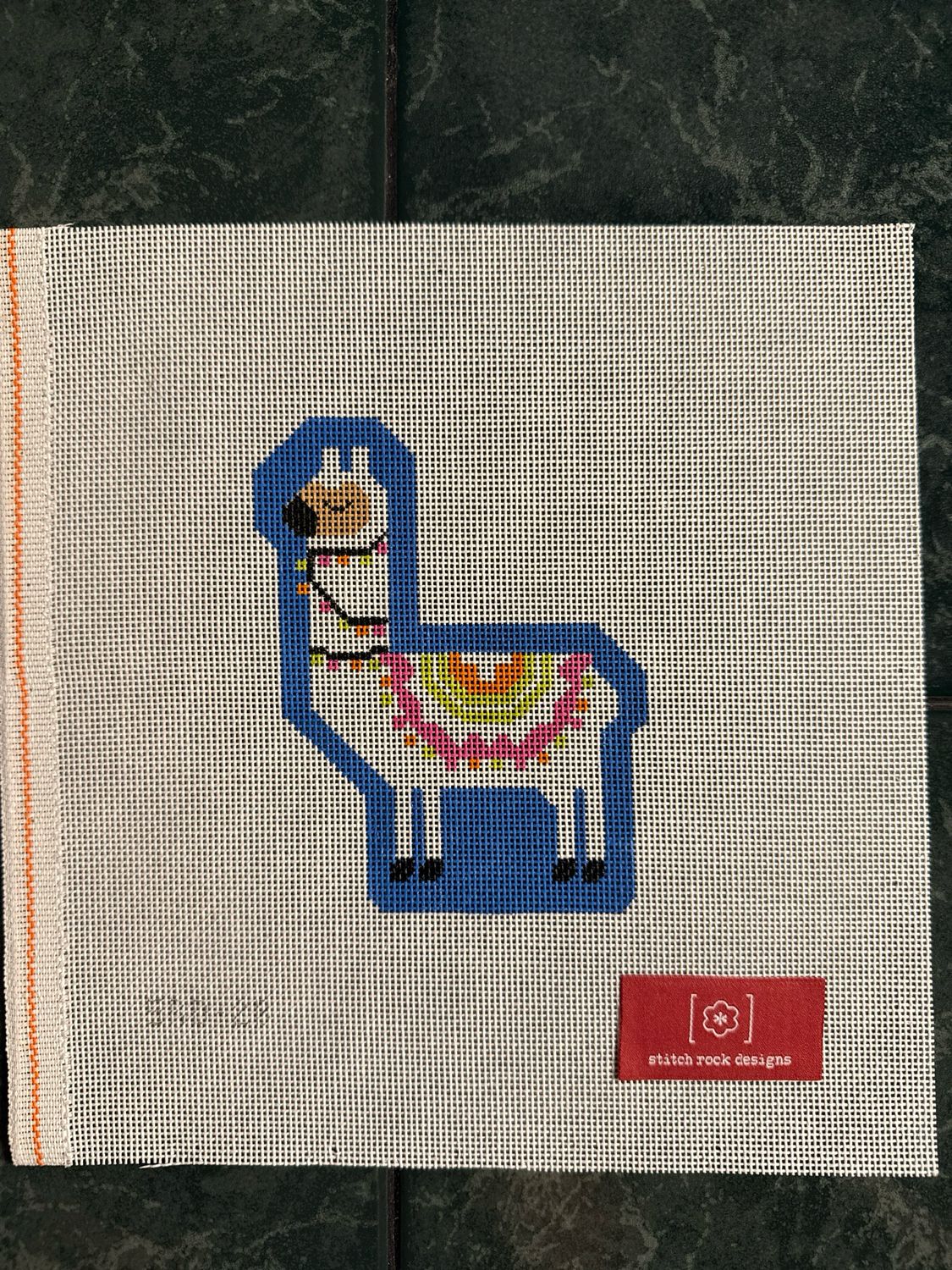 Larry the Llama Blue