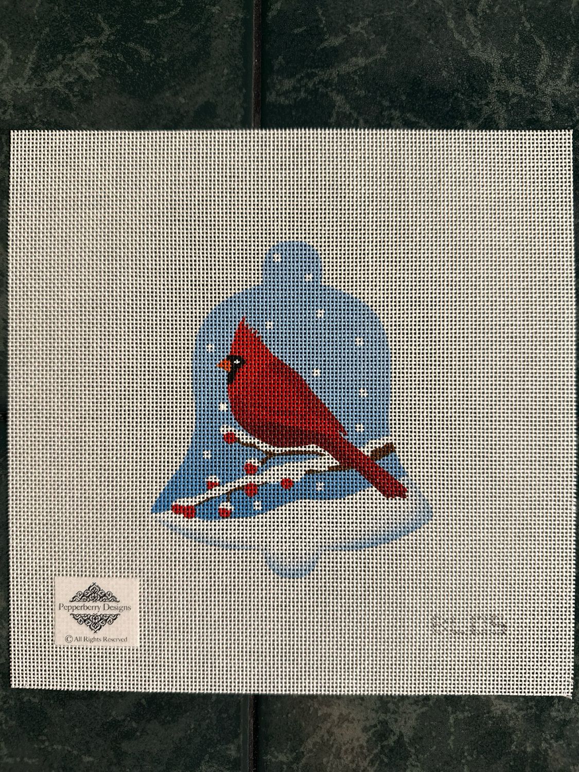 Cardinal Snow Bell, Male (18m, 4 x 4.75)