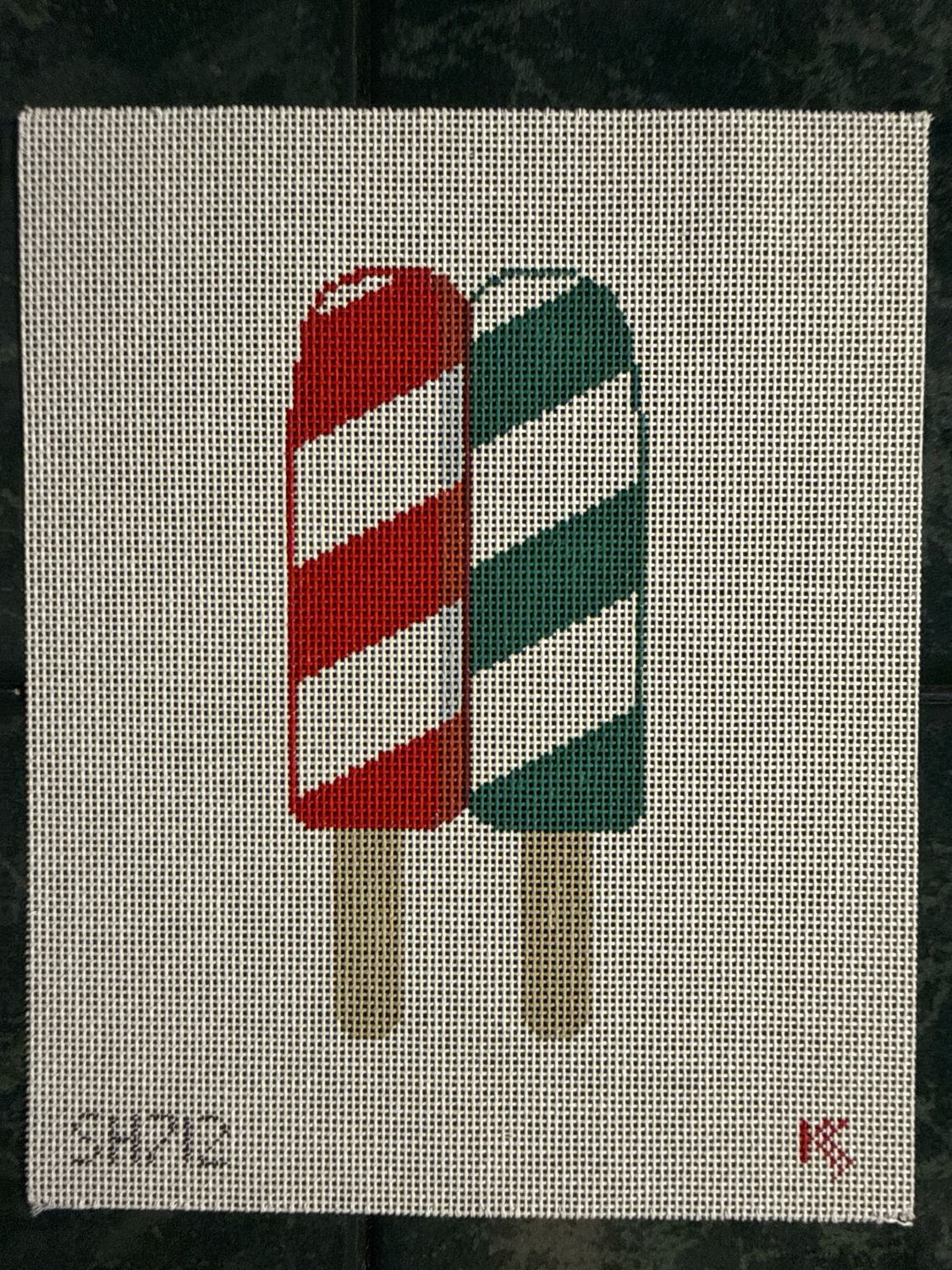 Red and Green Popsicle