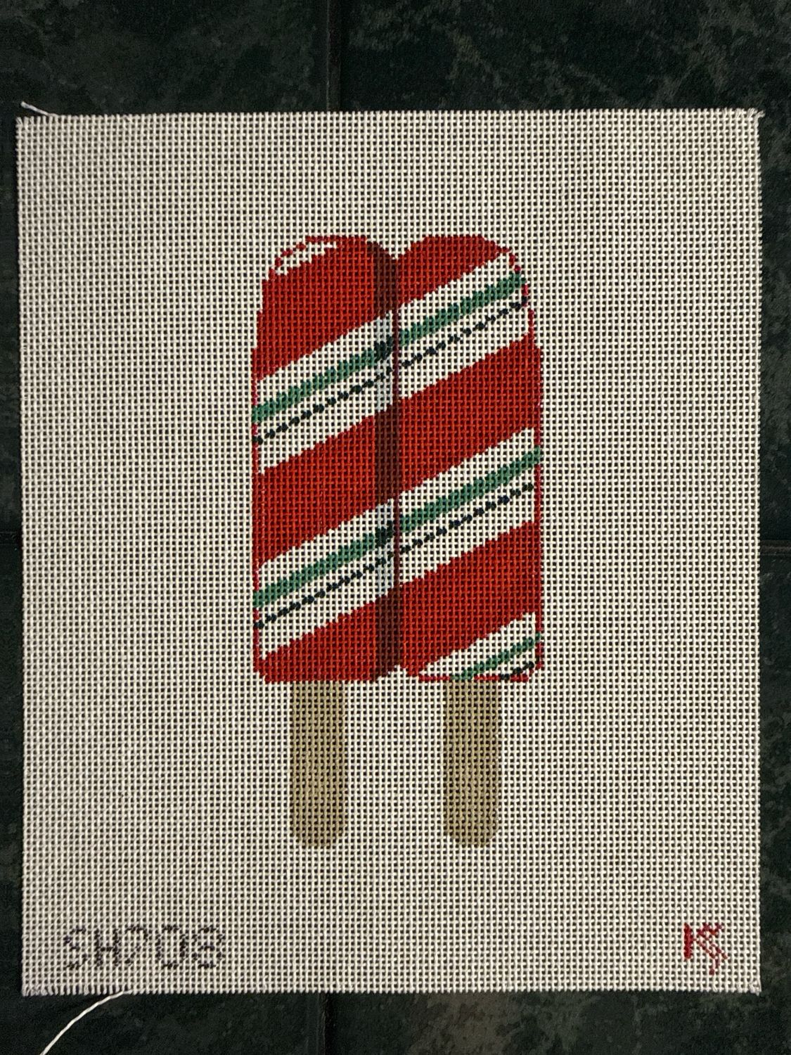 Red Striped Popsicle