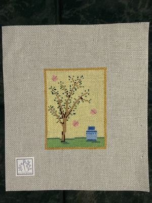 Chinoiserie Silk Screen Yellow with SG