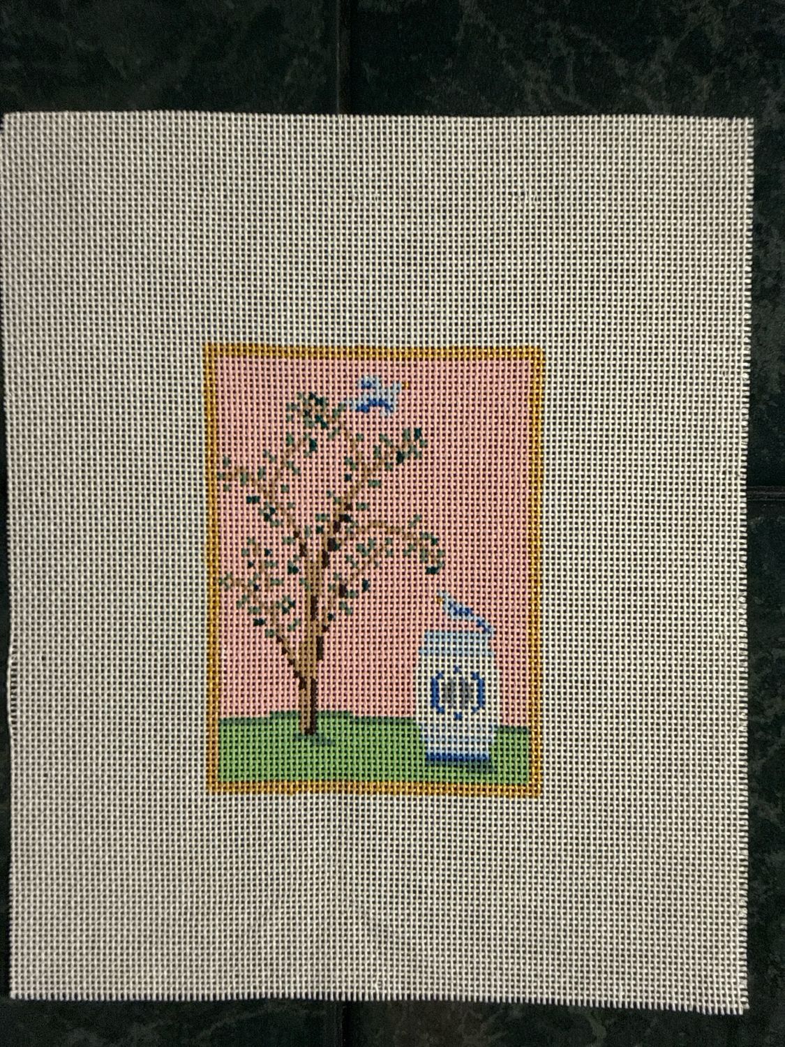 Chinoiserie Silk Screen Pink with SG