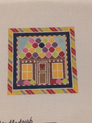 Gingerbread House Square