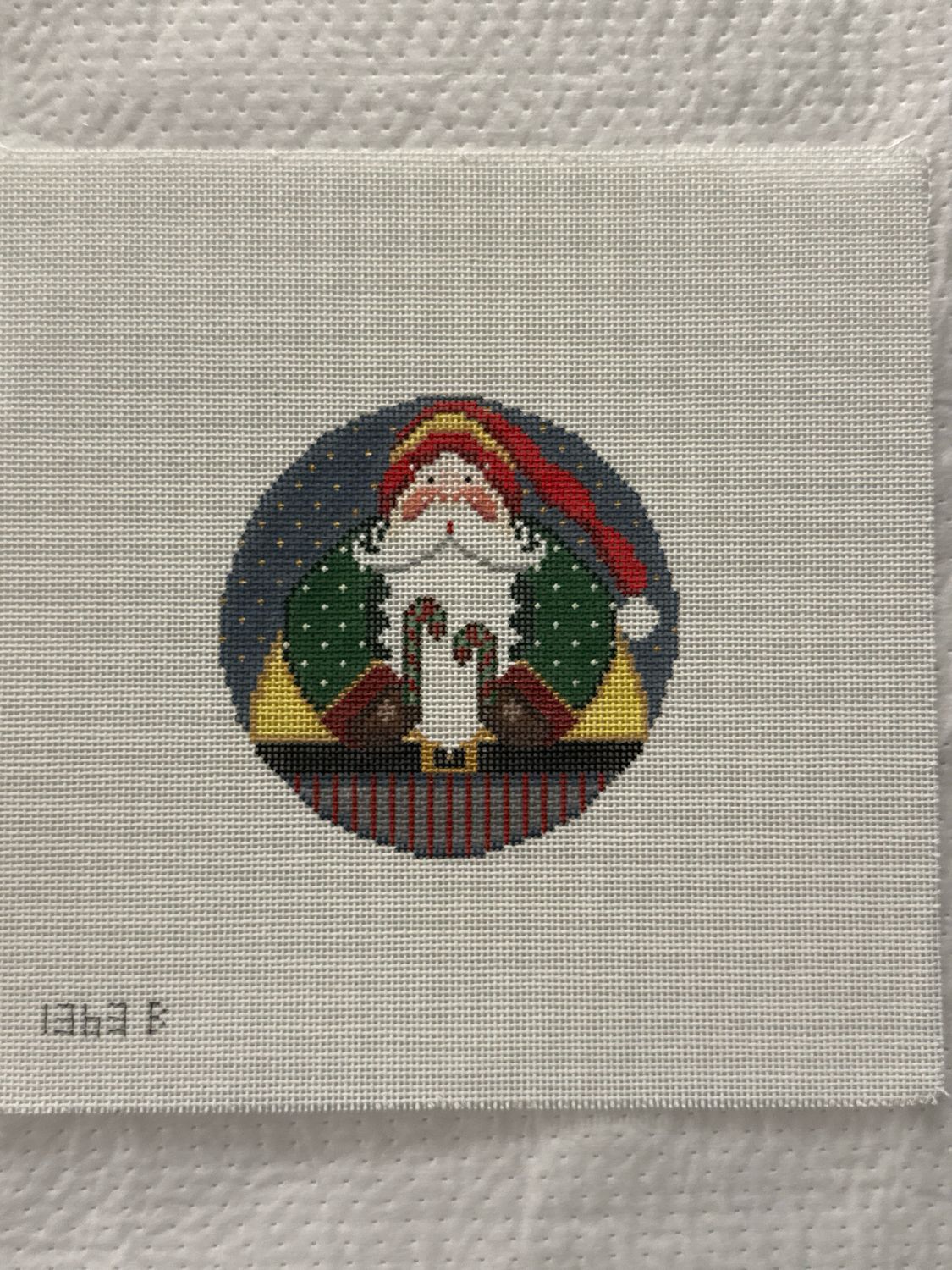 Santa and Candy Canes