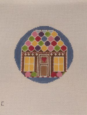 Gingerbread House Round