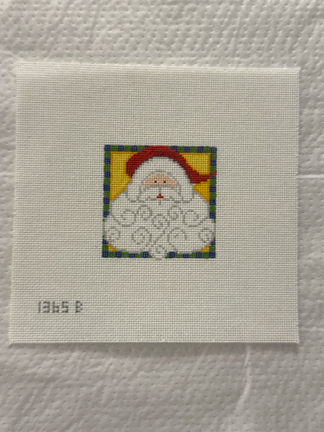 Santa with the Curly Beard