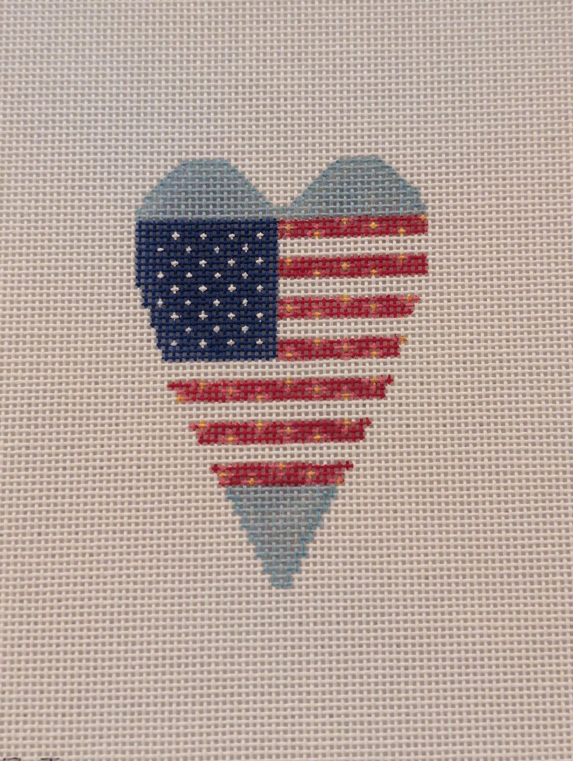 Patriotic Mini Heart