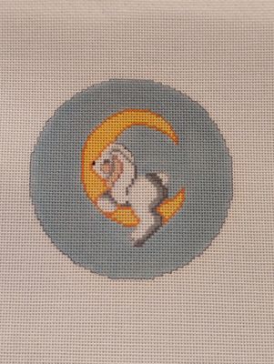 Boy Baby Bunny 4-inch Round