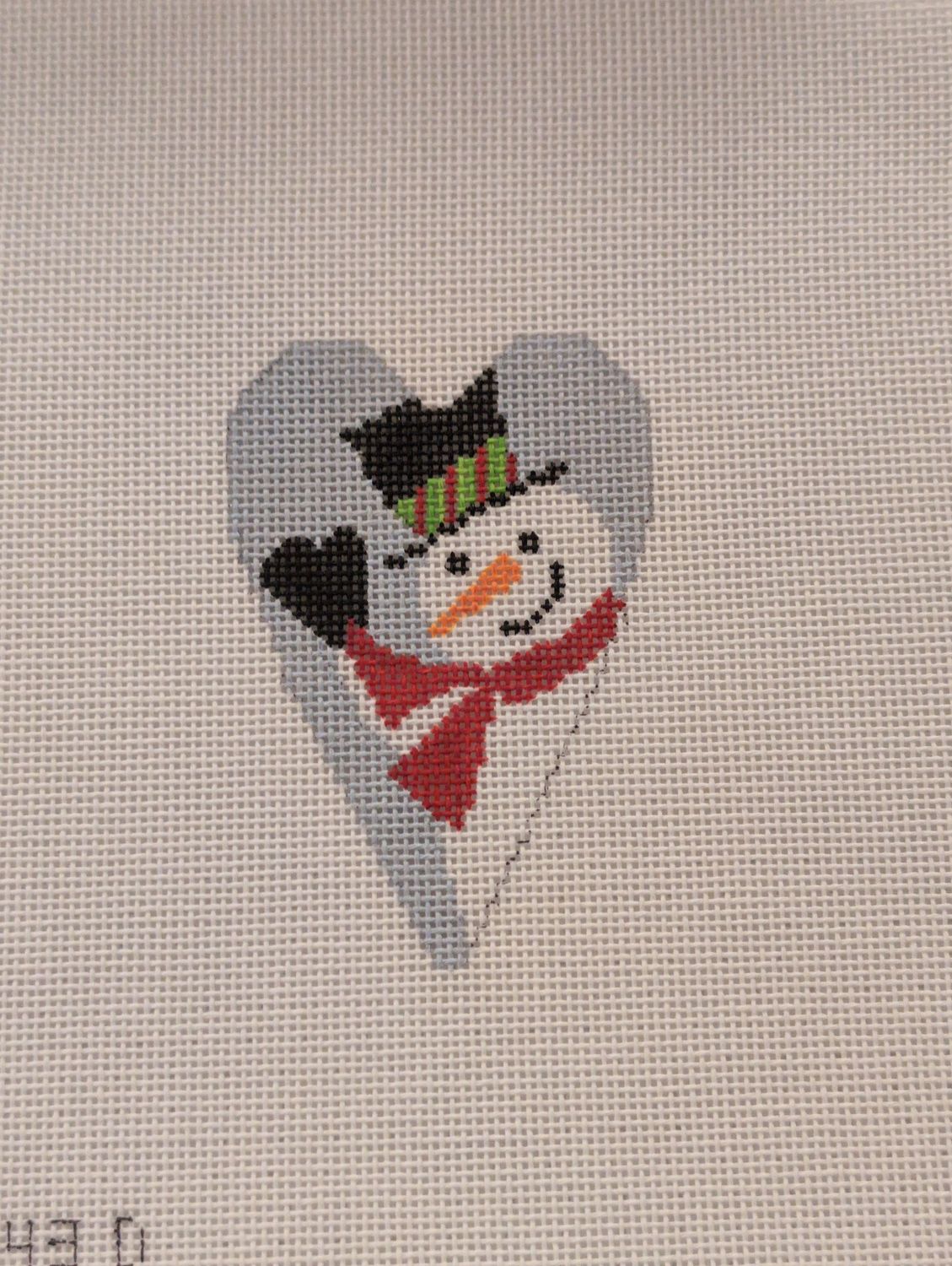 Snowman Heart
