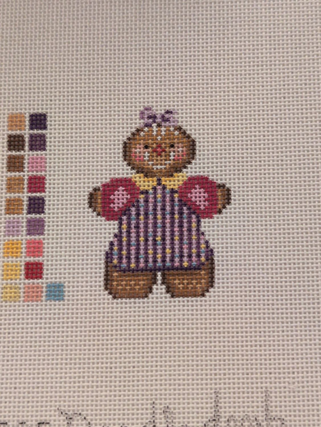 Purple Gingerbread Girl