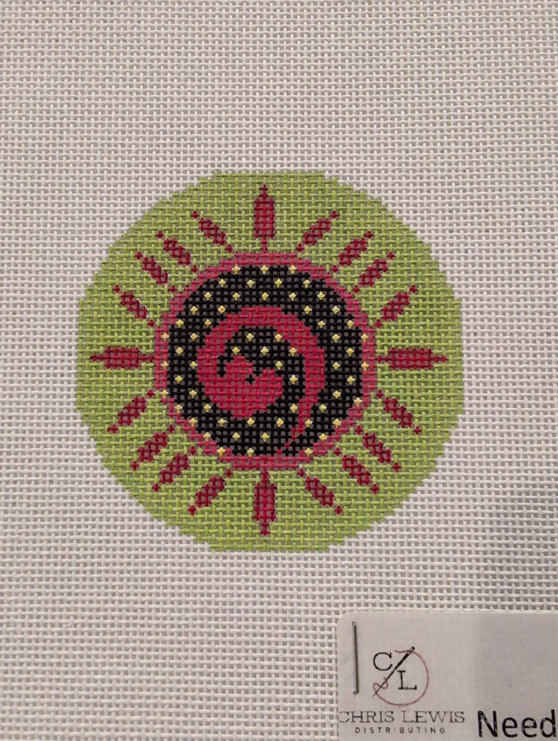 Black and Red Whirlygig