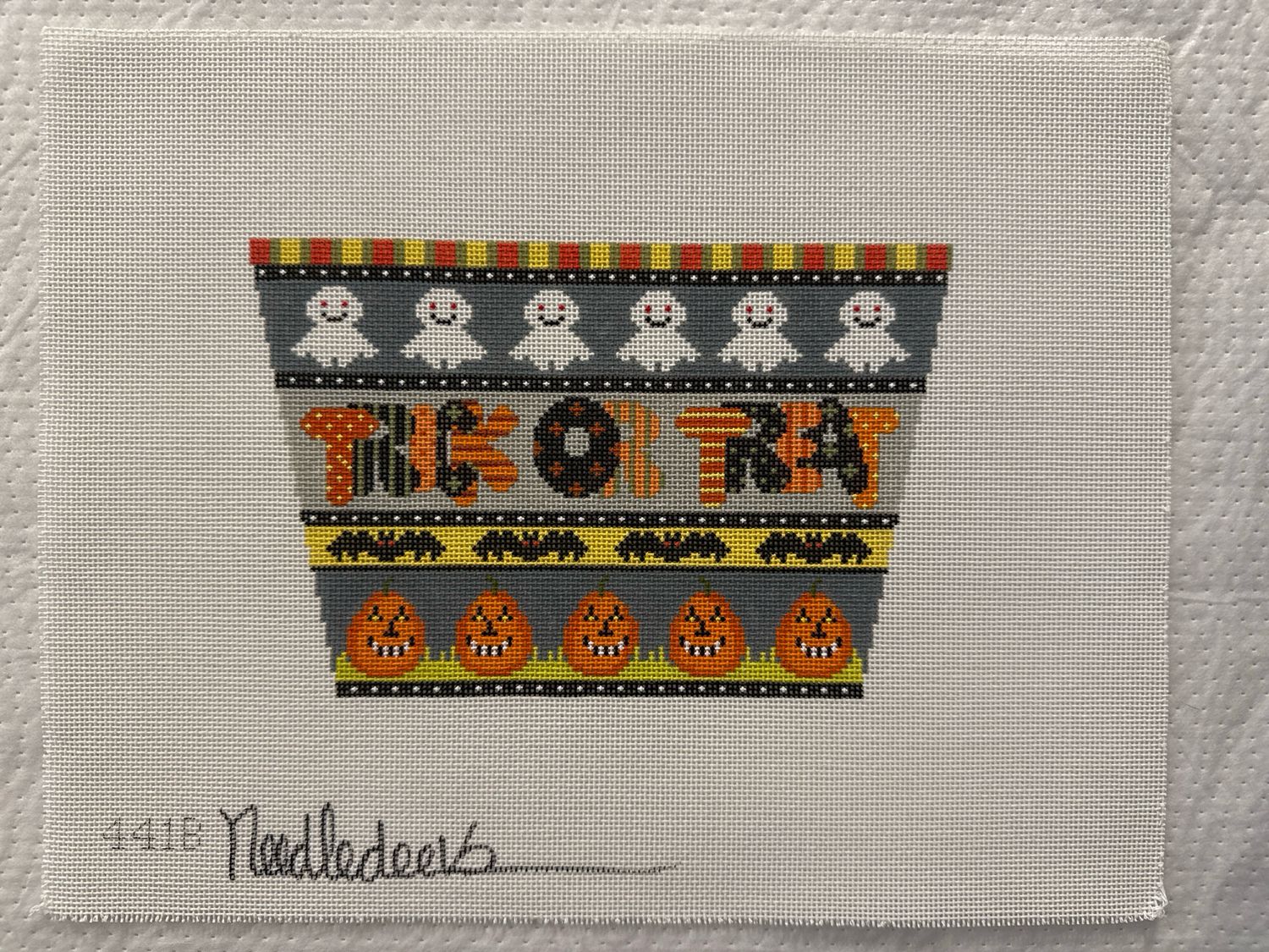 Trick Or Treat Basket Front