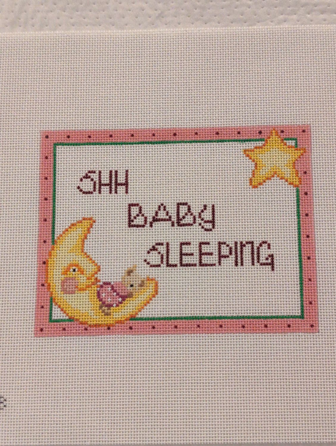 Bunny Sleeping on the Moon