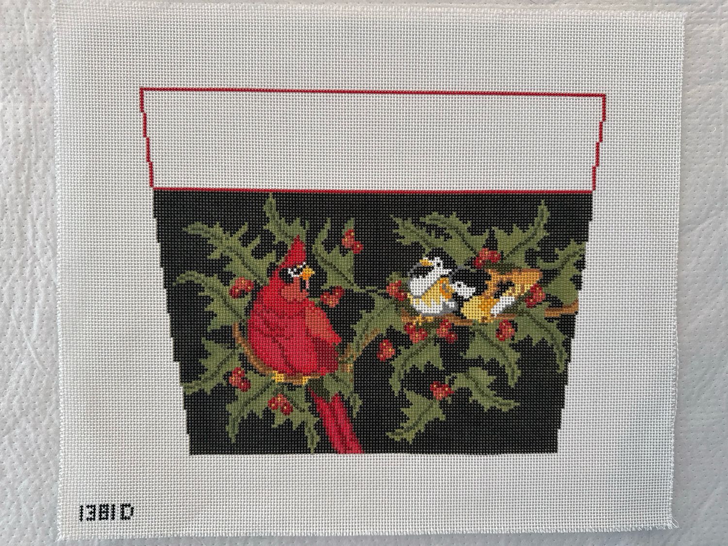 Birds Stocking Cuff 2