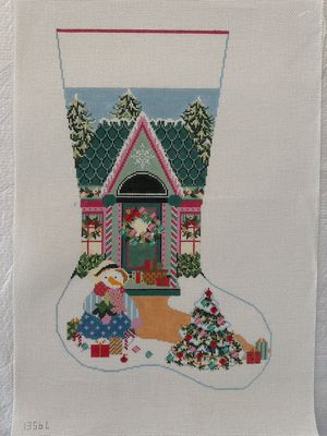 Christmas House Stocking