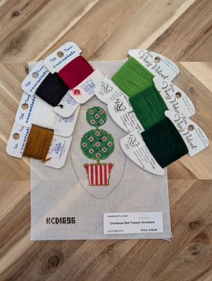 Christmas Ball Topiary Ornament Kit