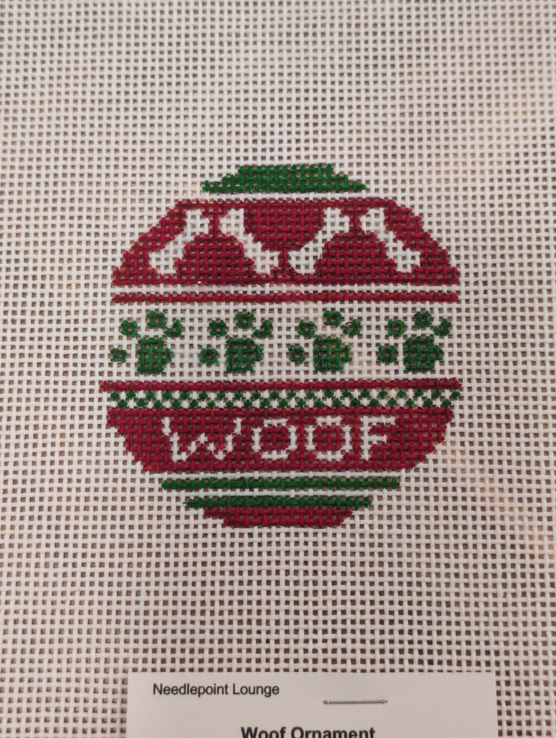 Woof Ornament