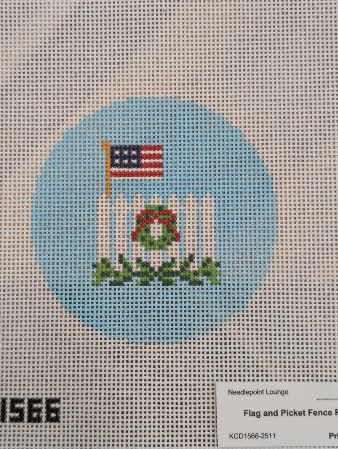 Flag and Picket Fence Round