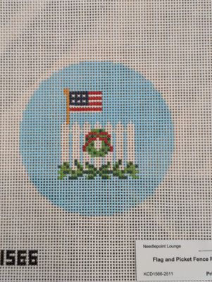Flag and Picket Fence Round