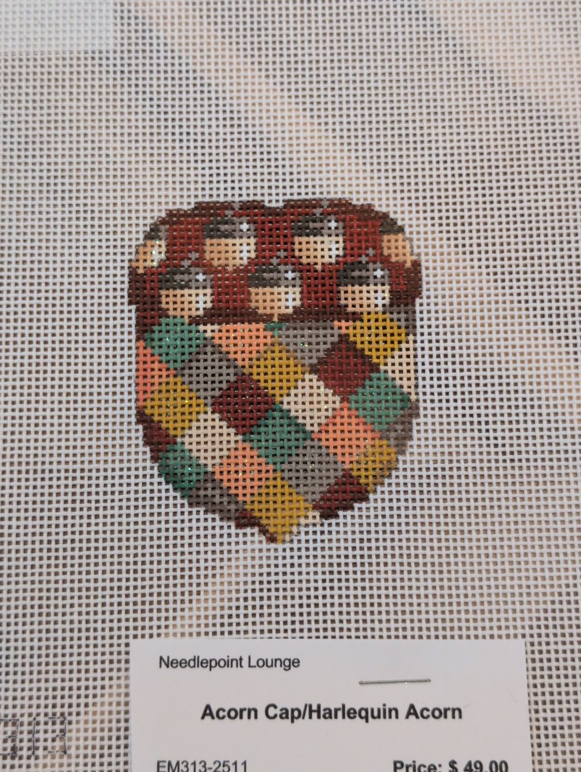 Acorn Cap/Harlequin Acorn