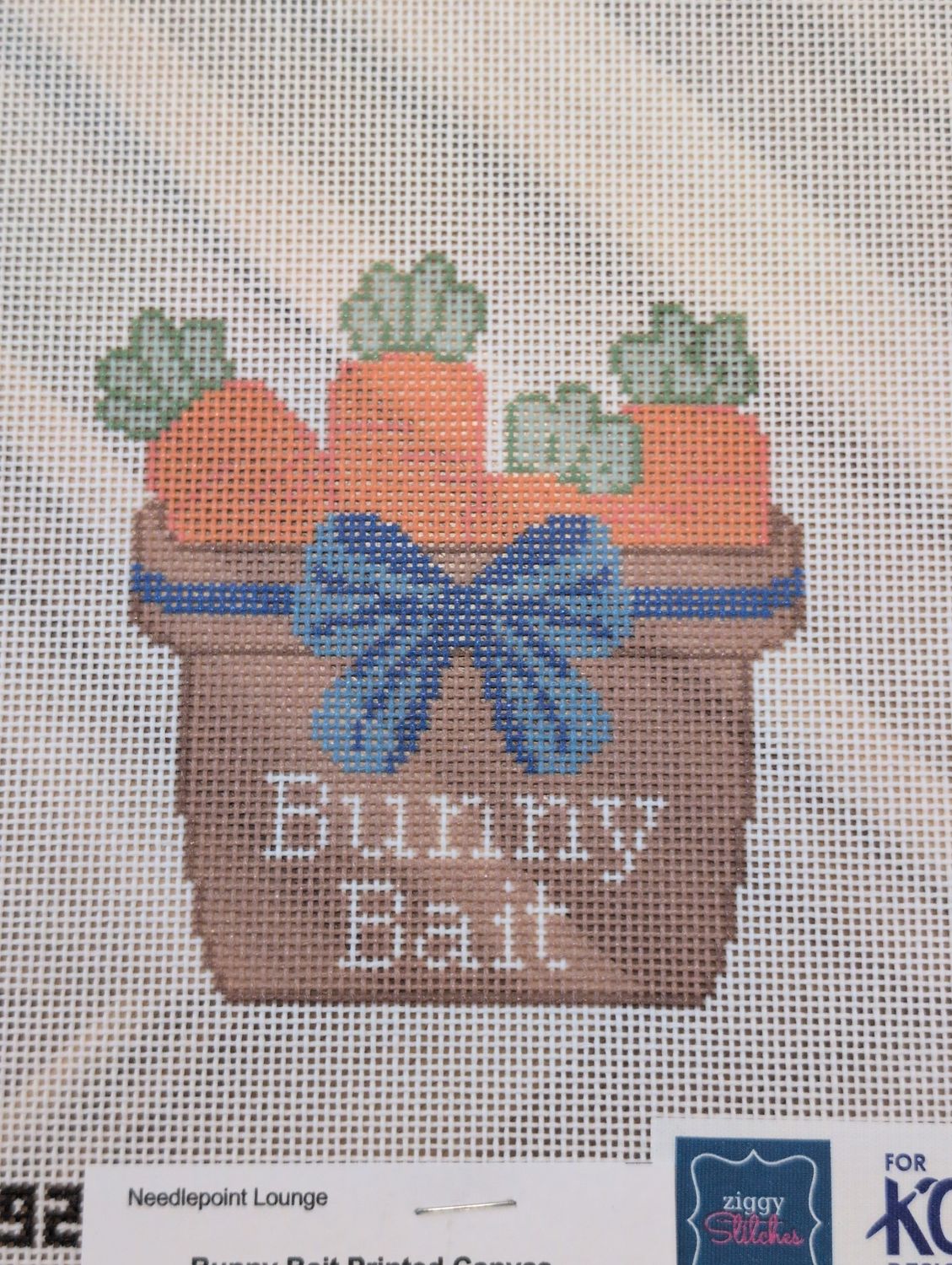 Bunny Bait Printed Canvas