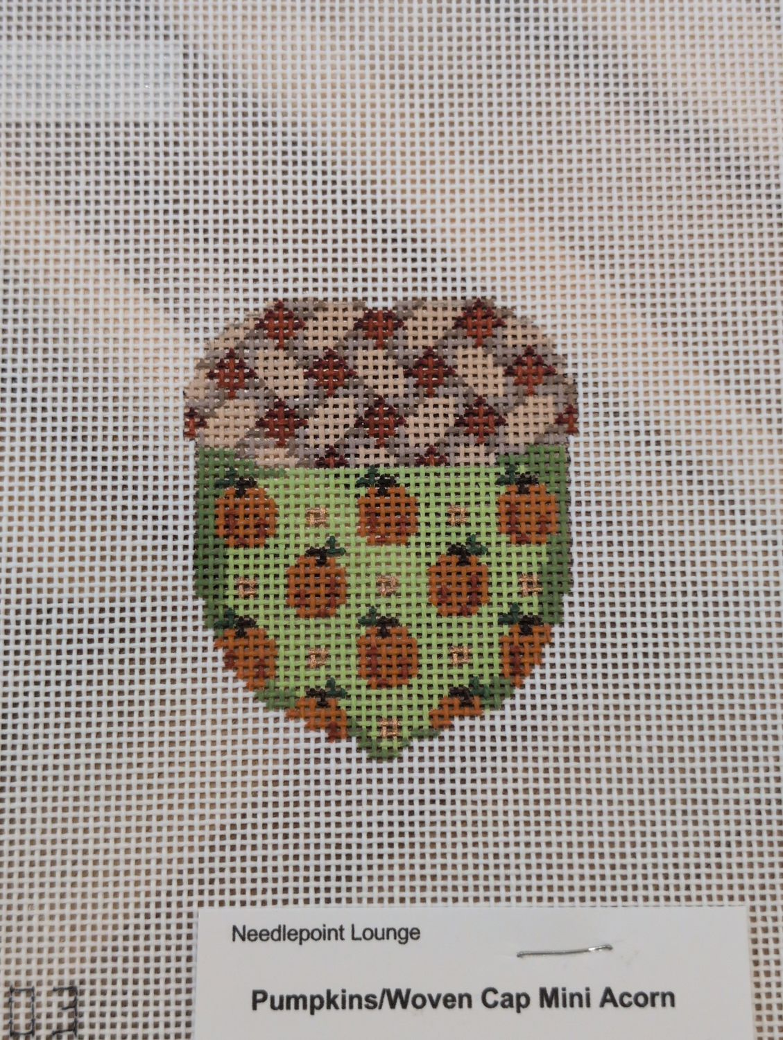 Pumpkins/Woven Cap Mini Acorn