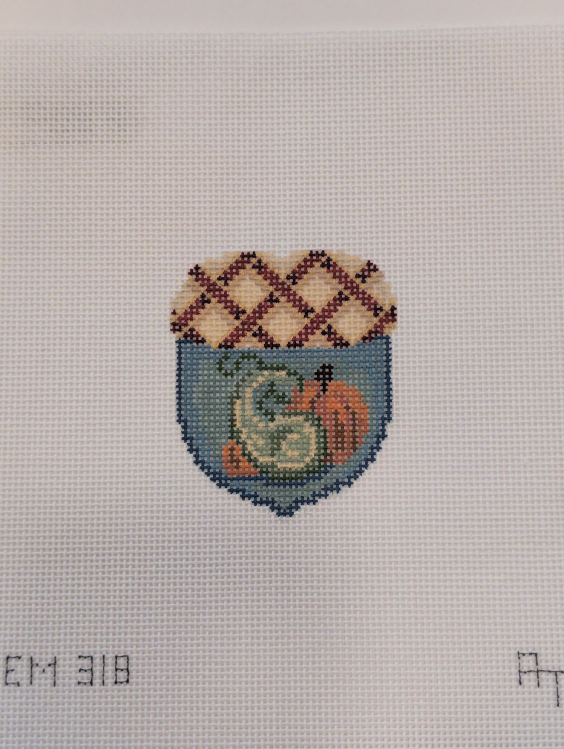 Red Woven Cap/Gourd Acorn