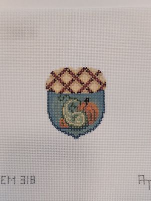 Red Woven Cap/Gourd Acorn