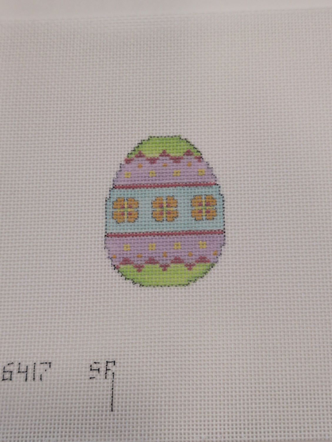 Floral Band Small Egg 18 Mesh