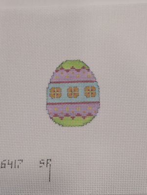 Floral Band Small Egg 18 Mesh